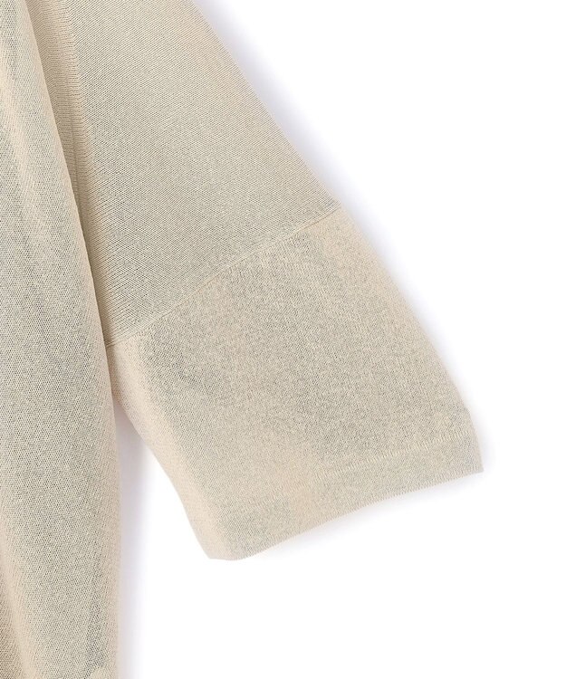 BEIGE， YOOPER / ドライタッチ シアーニット Flax