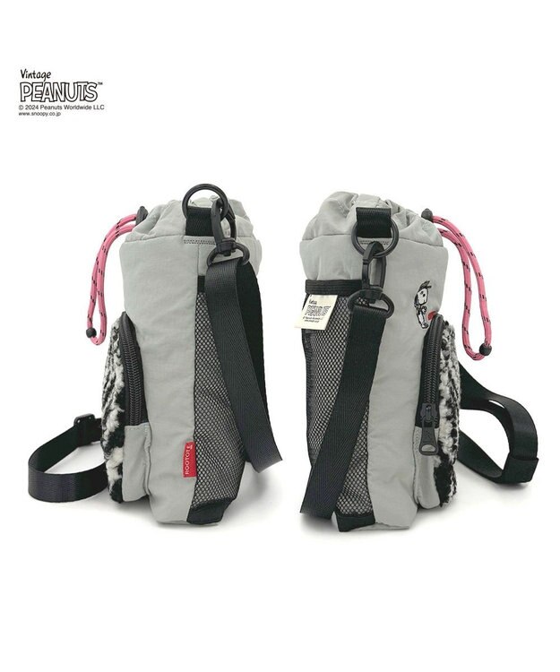 ROOTOTE 8410【スヌーピー】IP.ベビールー.ボア.ピーナッツ-9S 03：グレー