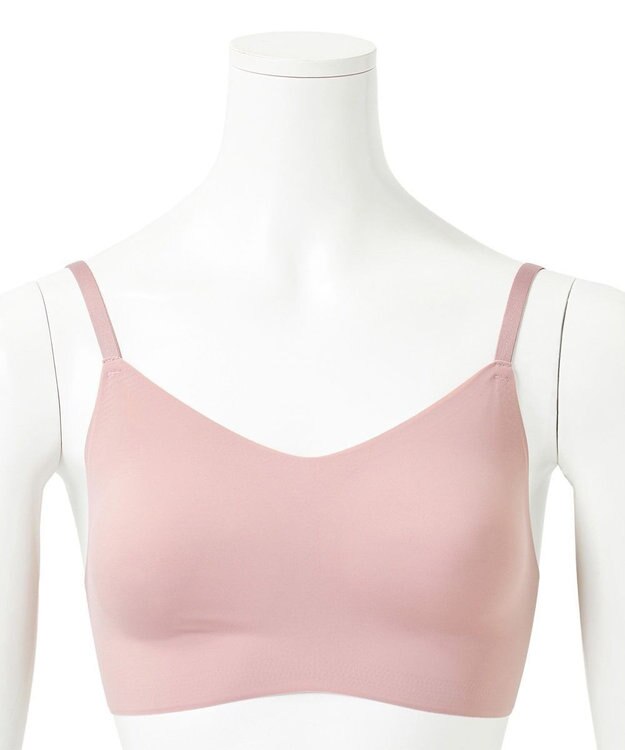 Chacott バッククロス ブラトップ（フリーカット） グレイッシュローズ