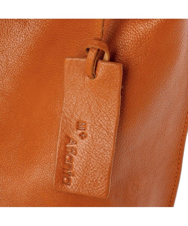 UNBILLION アトランタ ATLANTA / 牛革ロープハンドル2wayショルダーL キャメル