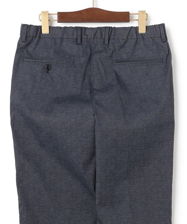 J.PRESS MEN 新色【MECHANICAL】【超軽量 / 清涼感 / 洗える】ハイパワーストレッチ リネンルックパンツ_26年モデル ネイビー系8