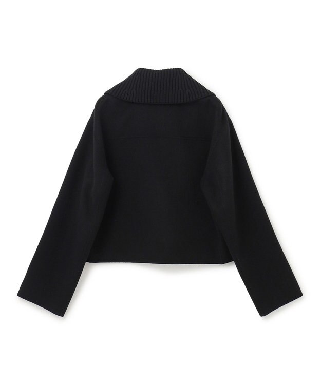 JOSEPH ライトダブルフェイス　ショートコート Black