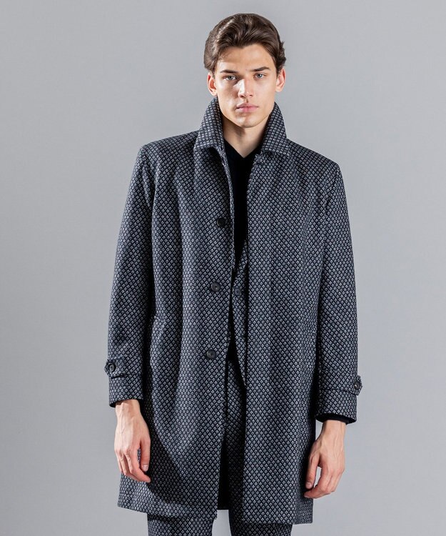 JOSEPH HOMME 【WEB限定カラーあり】ドビージャージー　ステンカラーコート 【WEB限定色】グレー系3