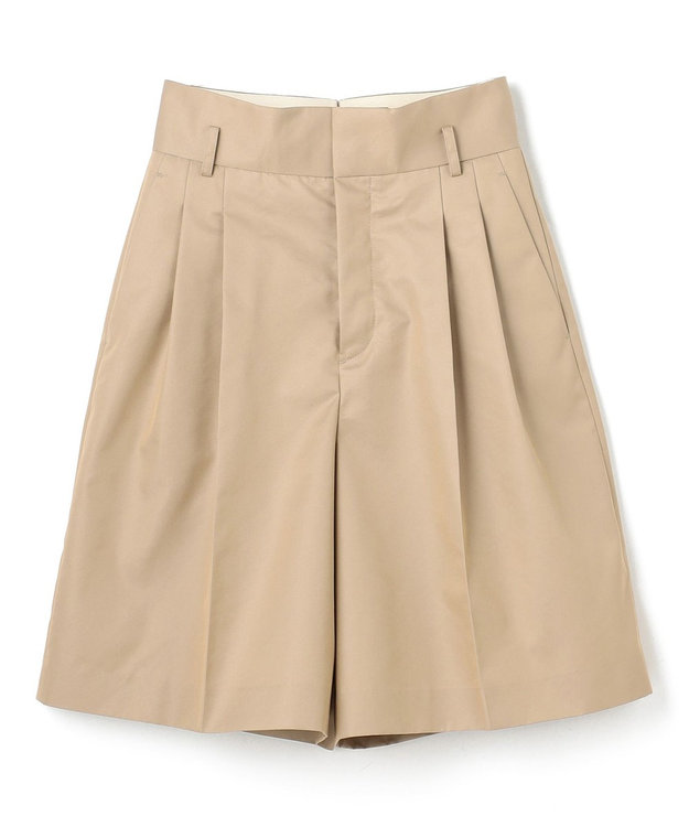 uncrave チノギャバジン ショートトラウザー ベージュ