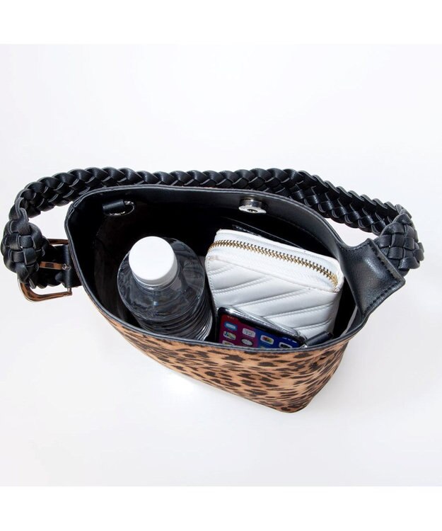 UNBILLION カシュカシュ cachecache / メッシュハンドル2wayワンショルダー レオ