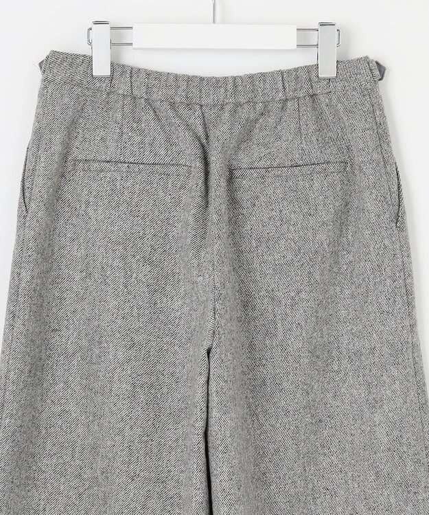 J.PRESS LADIES S 【WEB限定カラーあり】ツイードツイル キュロット パンツ ライトグレー系