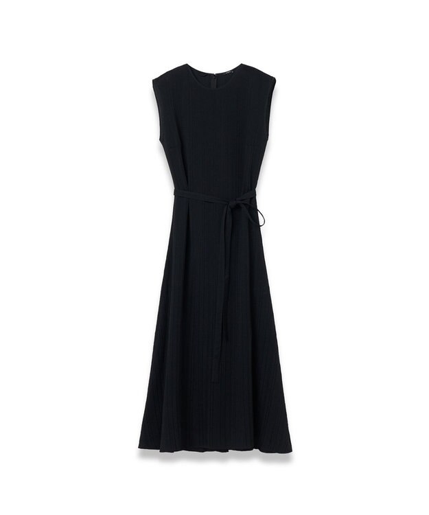 JOSEPH プリーツジャガード　ドレス Black