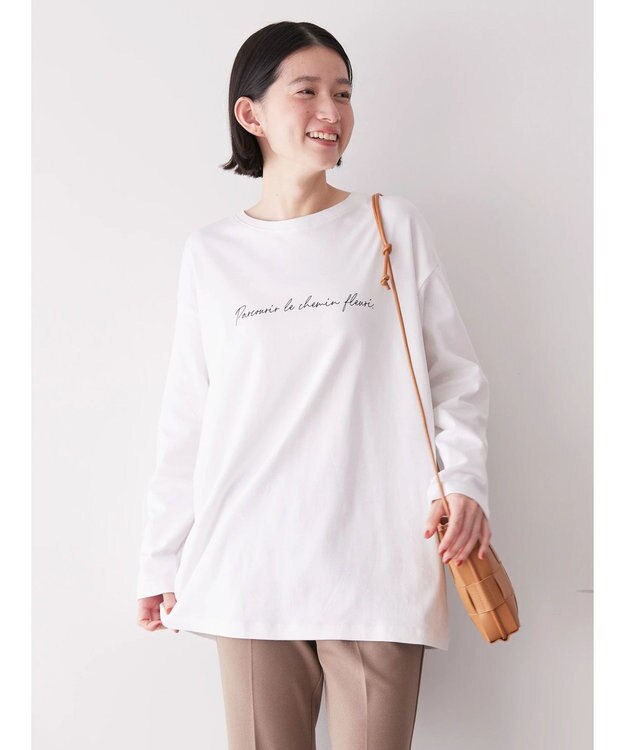 AMERICAN HOLIC Ｄａｉｌｙ！　スクエアカットチュニック Off White