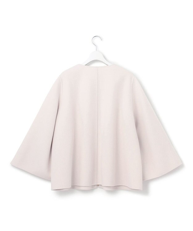 23区 L ウールリバー ケープ ジャケット ベージュ系