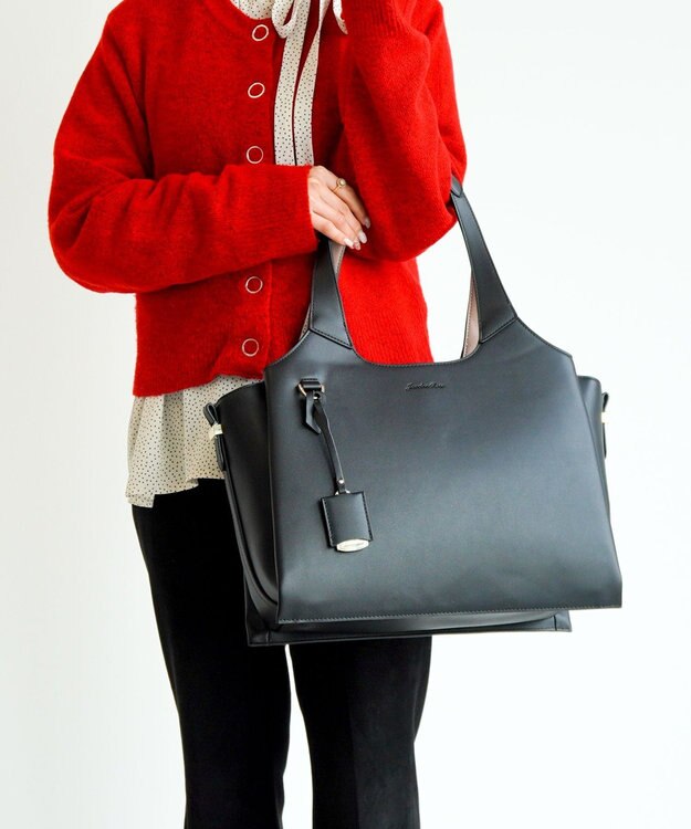 ACE BAGS & LUGGAGE Jewelna Rose アテナ トートバッグ A4サイズ 16322 ジュエルナローズ ブラック