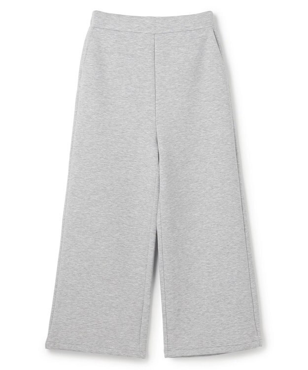 UNFILO L 【野呂佳代さん着用】BEAUTY FORM JERSEY イージーパンツ グレー