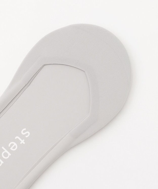 steppi 【抗菌防臭】パンプス用 フットカバー 丸穴タイプ ライトグレー系