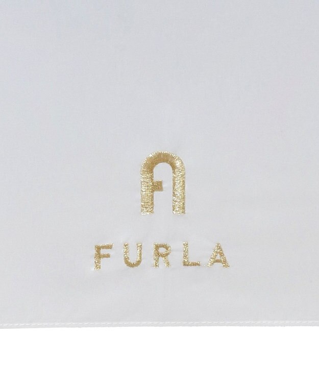 MOONBAT 【雑誌掲載SWEET6月号】FURLA 長傘 グラデーション シリコンコーティング ビリジアン