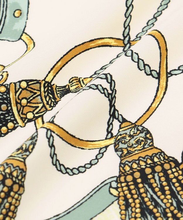 ANY マルチスクエアスカーフ グリーン