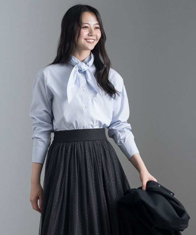 ONWARD Reuse Park 【23区】ブラウス秋冬 ネイビー