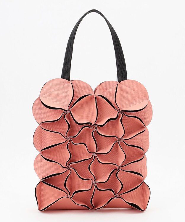 自由区 【ELEMOOD】BLOSSOMシリーズ フラワーモチーフバッグ ライトピンク