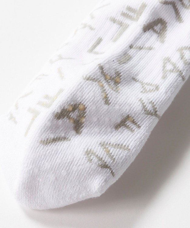 FILA GOLF／marie claire 【FILA GOLF】 ロゴグラフィックソックス ホワイト