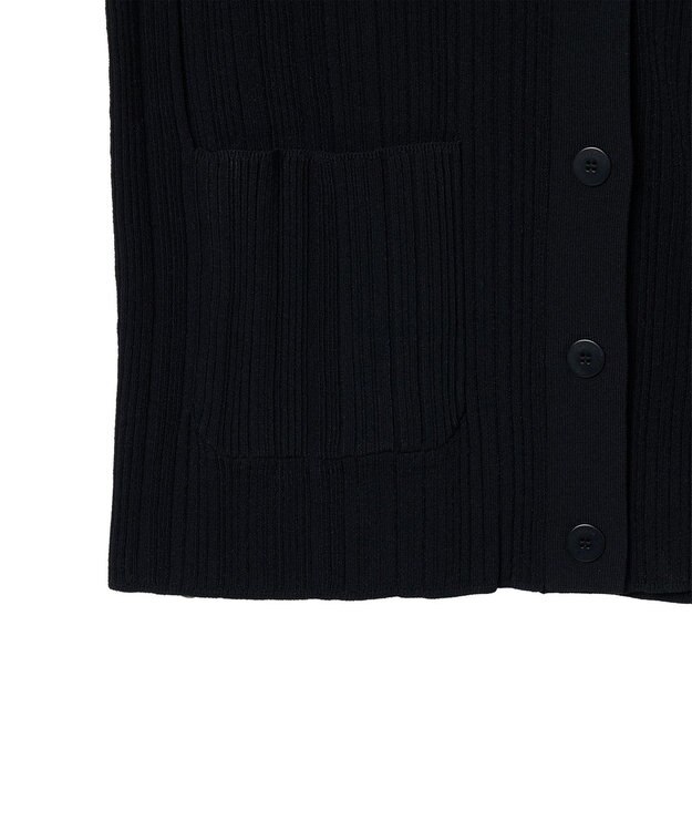 JOSEPH ニットプリッセ　カーディガン Black