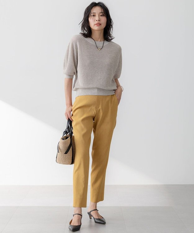 23区 VIOLAd'ORO アバカ 2WAY トートバッグ ブラック系