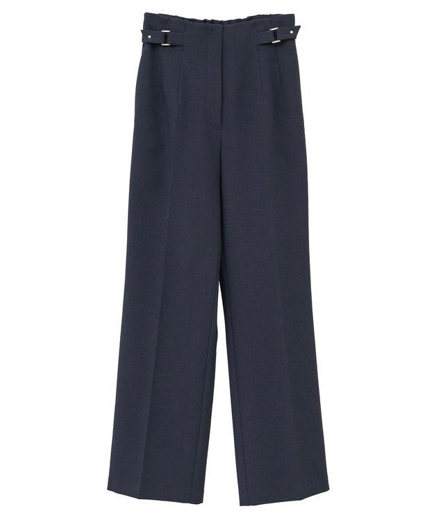 YECCA VECCA サイドベルテッドパンツ Navy
