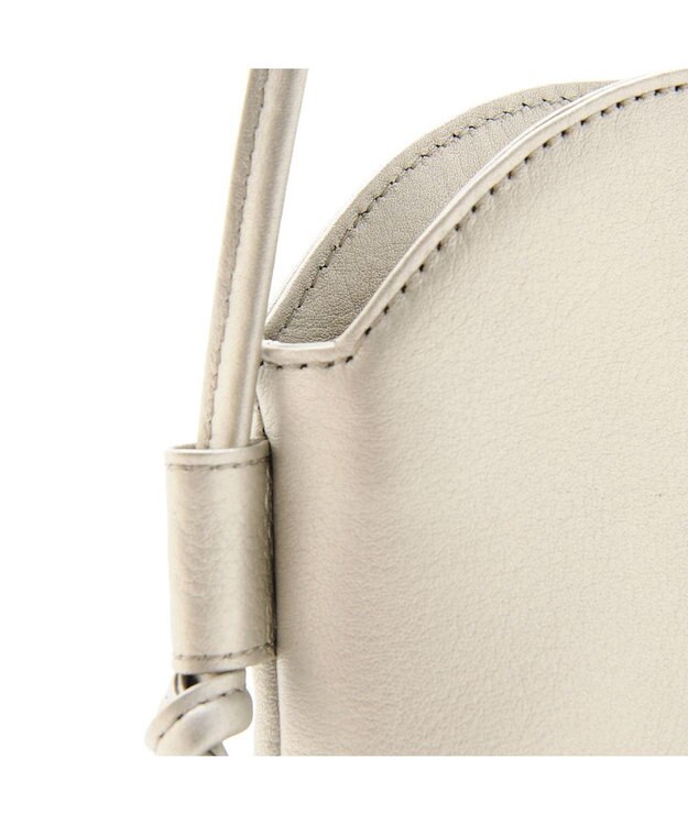 MioFIRANO CO-03 arch_mini shoulder ミニショルダーバッグ 本革　MIOF. ミオフ SILVER