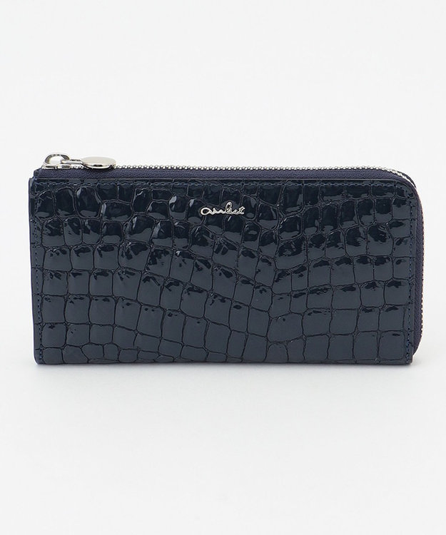 airlist Lファスナージャスト長財布 Nappage ナパージュ ブルーベリー