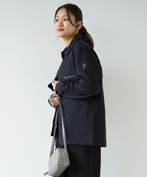 F/ACSION SHIGURE レインシャツジャケット BLACK