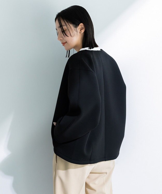 Green Parks ＺＩＰカラーブルゾン Black