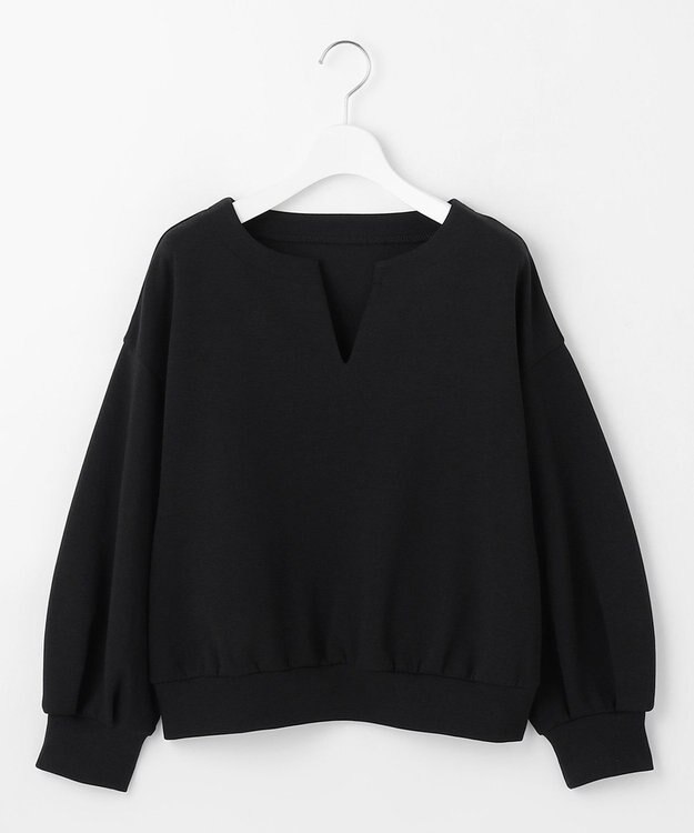 Feroux キーネック ダンボール トップス ブラック系