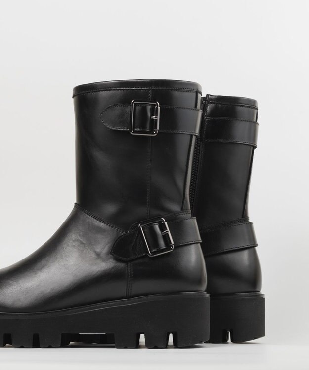 BONTRE 【BONTRE/ボントレ】エンジニアミドルブーツ/41701-UA ブラック