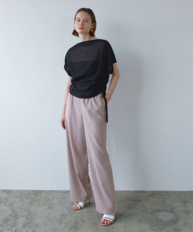 BEIGE， LIATRIS / ドロスト ドルマンブラウス Black