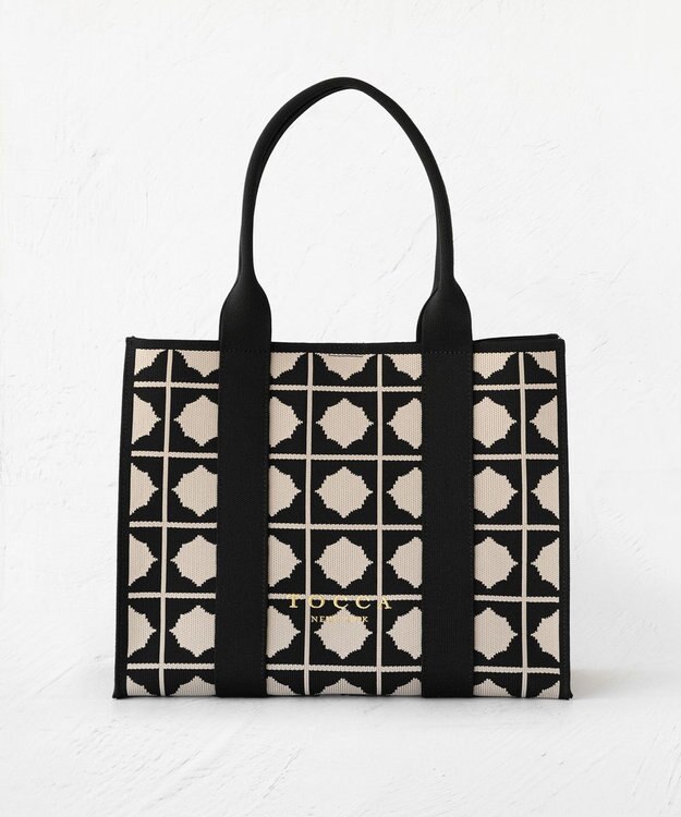 TOCCA TOUCHER KNIT BAG ニットバッグ ブラック系5