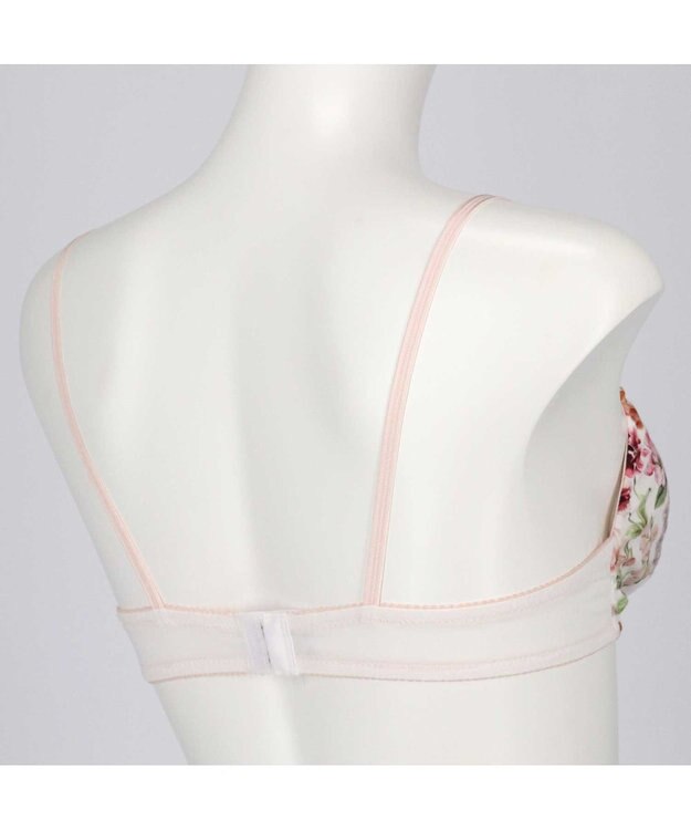 une nana cool MADE WITH LIBERTY FABRIC 綿混三角ノンワイヤーブラ WH