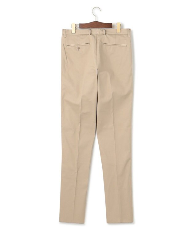 J.PRESS MEN ピースダイ トリコチンストレッチパンツ ベージュ系