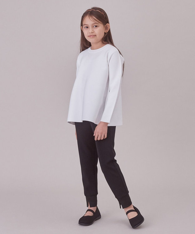 UNFILO 【100-130cm】ペプラムニット オフ