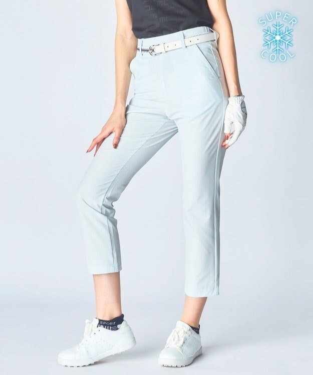 FILA GOLF／marie claire 【marie claire SPORT】美脚ストレッチ冷感イージーパンツ グレー