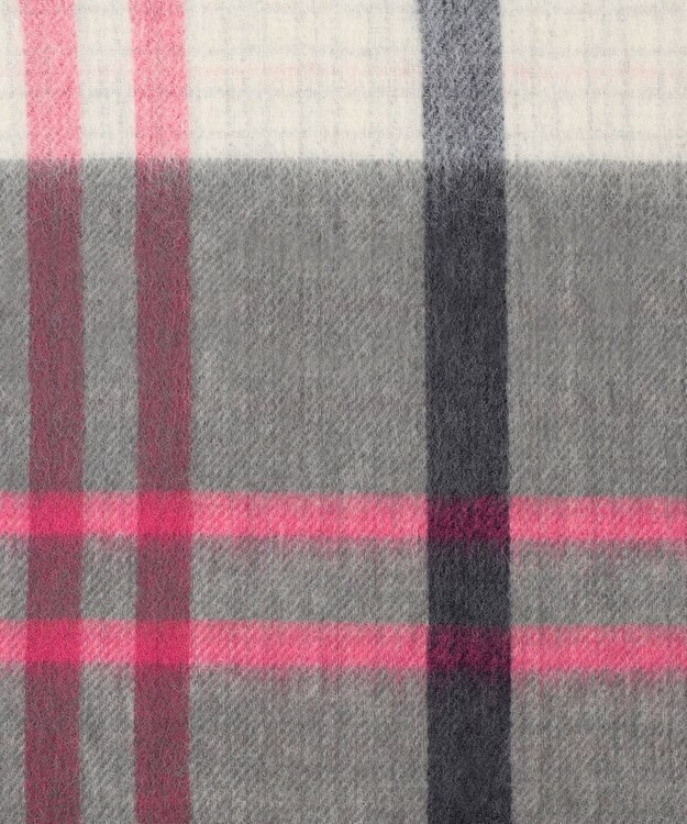 組曲 ウールリバーシブルストール ピンク系