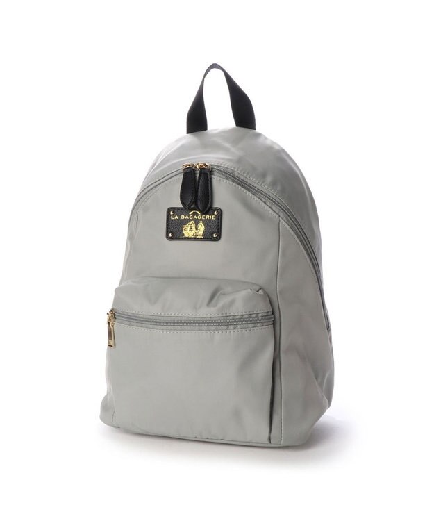 LA BAGAGERIE ナイロンリュックサック グレー