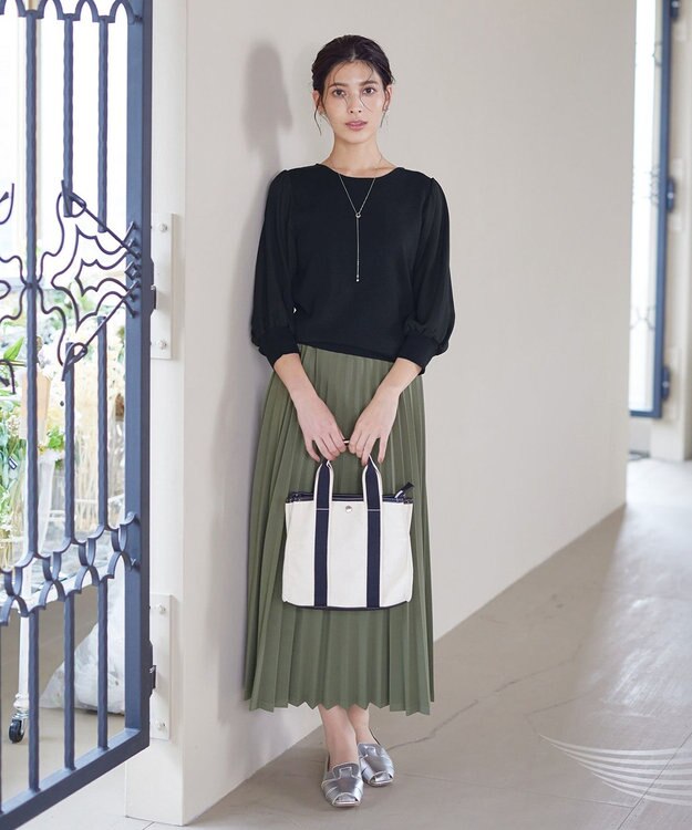 Tiaclasse 涙型ラリエットネックレス シルバー