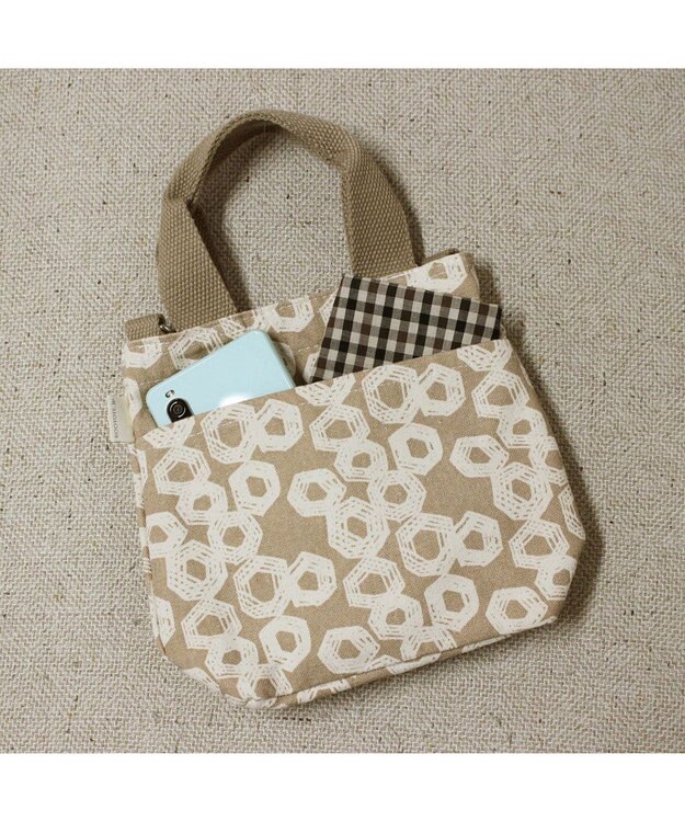 ROOTOTE 0667【直営店限定:ミニショルダー】ベビールー.ミニマルシェ-A 05：ベージュ