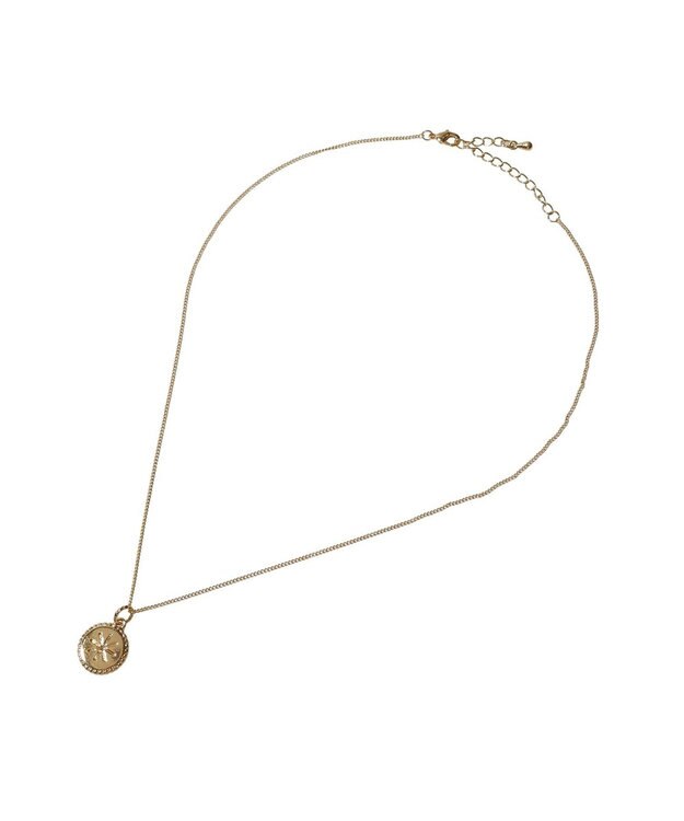 earth music&ecology 【2SET】ビーズ＆プレートネックレス Gold