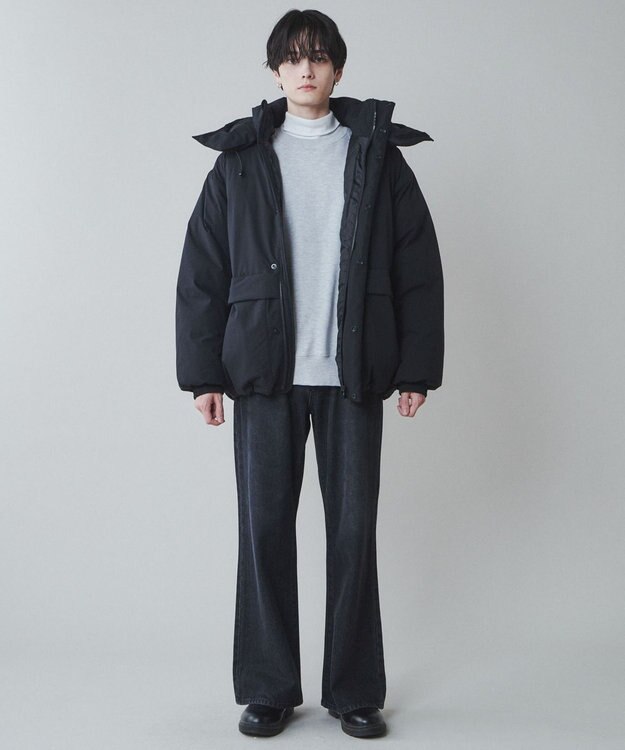 WEGO SORONA（R）　ミリタリーパテッドブルゾン ブラック