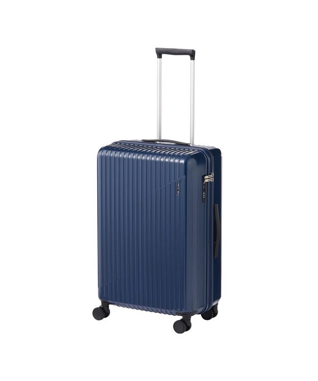 ACE BAGS & LUGGAGE ACE クレスタ2 スーツケース 5~7泊 60Ｌ ストッパー機能 06937 ネイビー