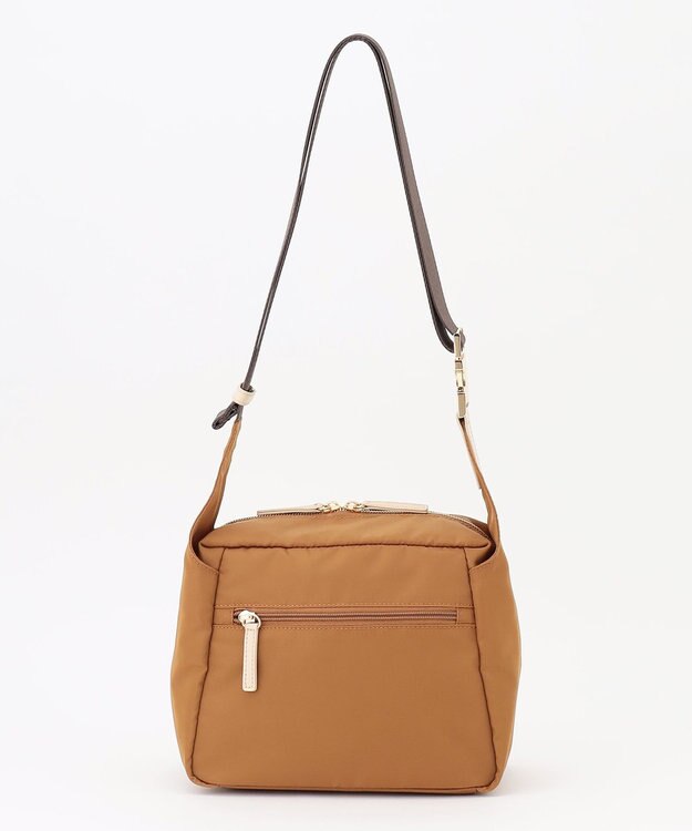 LA BAGAGERIE メタルバックル　ボックスショルダー　SSサイズ チョコ