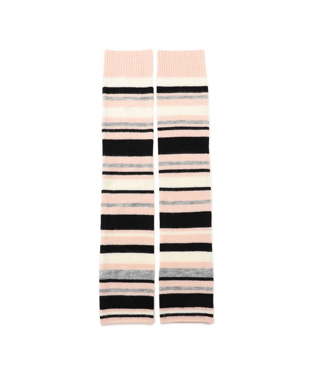 Chacott レッグウォーマー ヨーロピアンピンボーダー