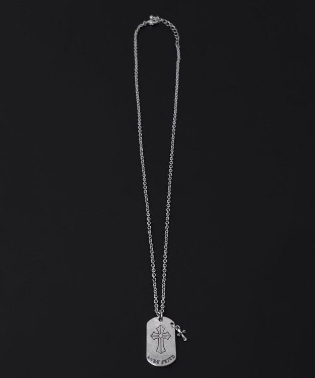 WEGO Mモチーフドッグタグネックレス 柄2