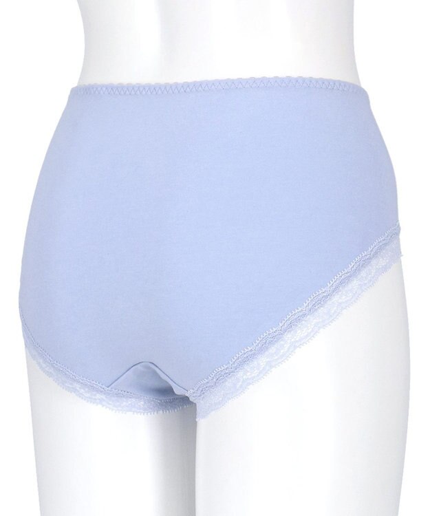 WACOAL ショーツ 【重力ケアブラ】 BXB194とペア はきこみ丈ふつう 綿混(本体) レディース PXB294 /ワコール ブルー