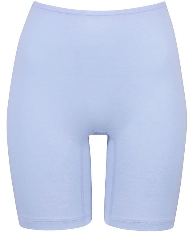 Wing インナー 【綿の贅沢オーガニック】 オーガニックコットン混素材 薄くて軽い ３分丈 ER1356 ウイング／ワコール グレイッシュブルー