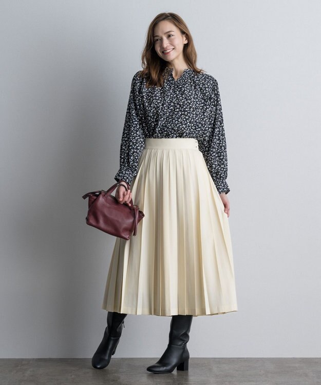 ONWARD Reuse Park 【組曲】ブラウス秋冬 ネイビー