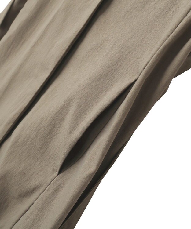 YECCA VECCA ドライタッチウエストベルトジレ Dark Beige